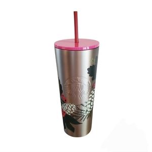 Starbucks 24oz Stainless Steel Logo Tumbler Silver